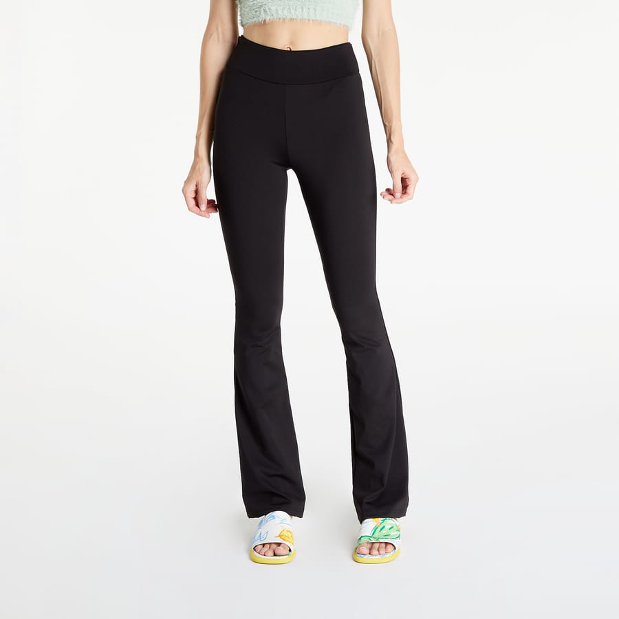 Leggings Urban Classics Recycled High Waist Flared Leggings Sort | TB5020 black, 0