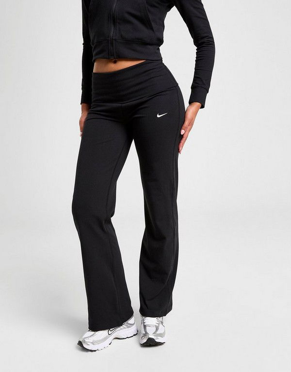 Træningsdragt Nike NSW Fleece Cropped Hoodie & Pants Set Sort | IQ1436-010, 1