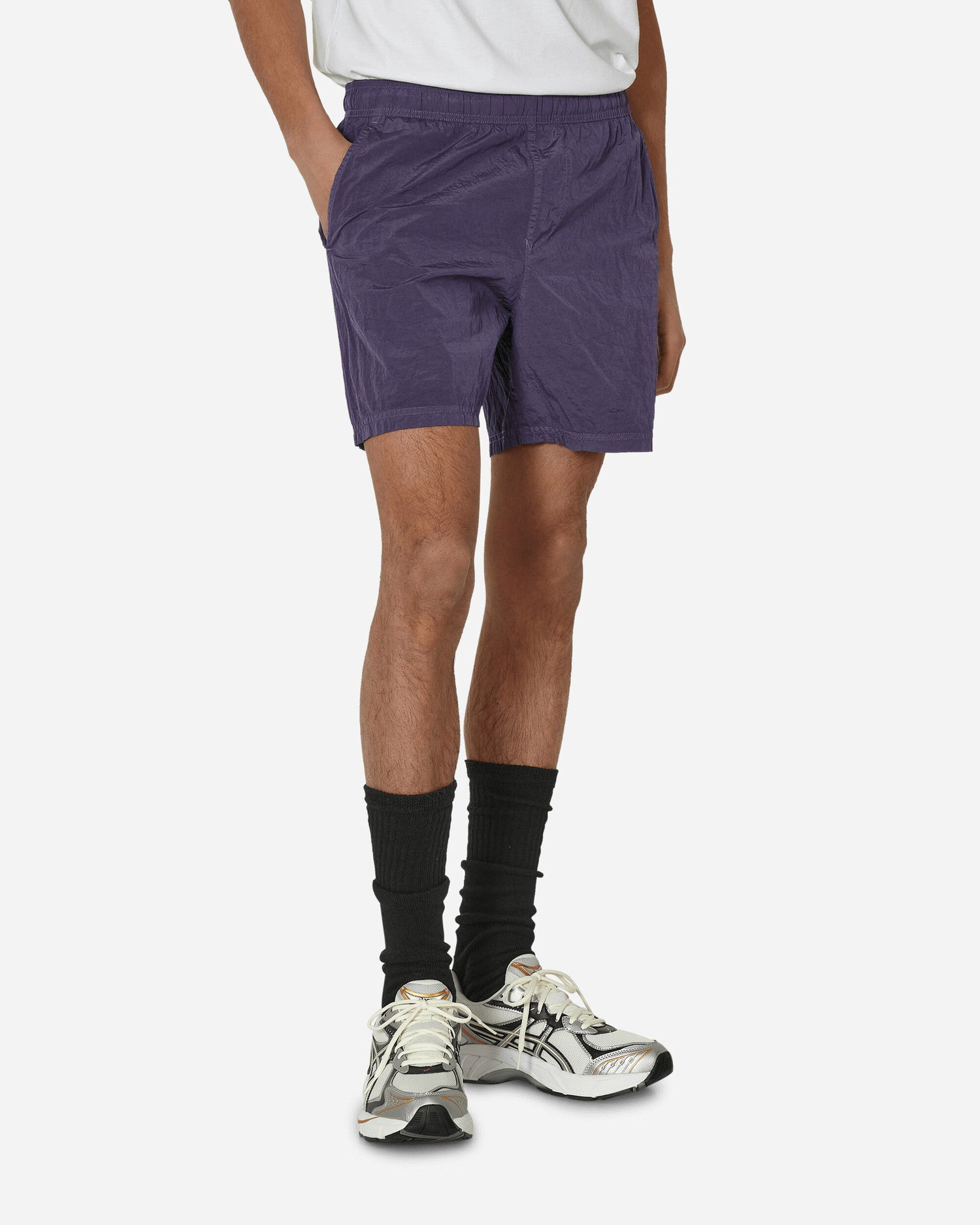 Badetøj Stone Island Nylon Metal Swim Shorts Lilla | 8015B0943 V0047, 0