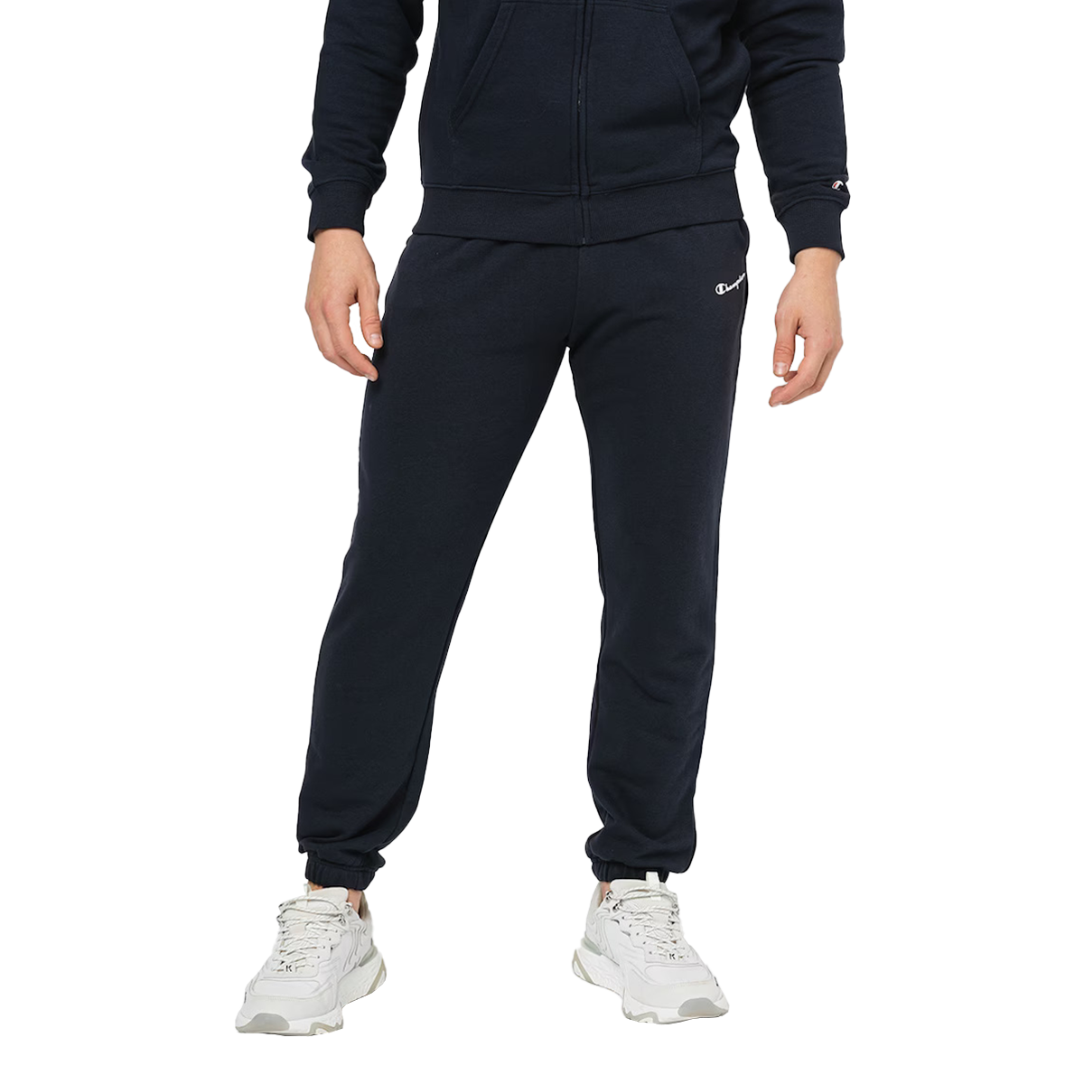 Joggingbukser Champion Basic Sweatpants Mørkeblå | CHA213M126-21, 0