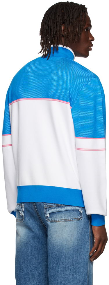 Sweater We11done We11done Mock Neck Sweater Blå | WD-KT1-22-617-U-BL, 2