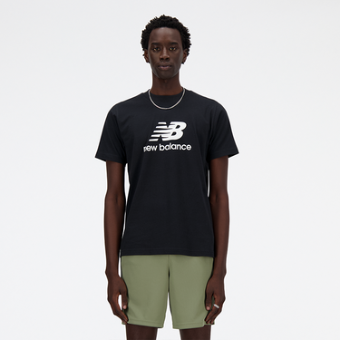 T-shirt New Balance t-s Sort | MT41502BK, 0