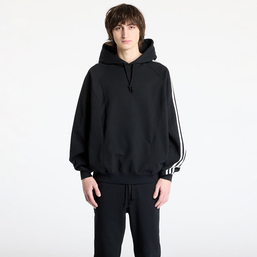 Sweatshirt Y-3 Y-3 Cut Line Hoodie Sort | JN7131
