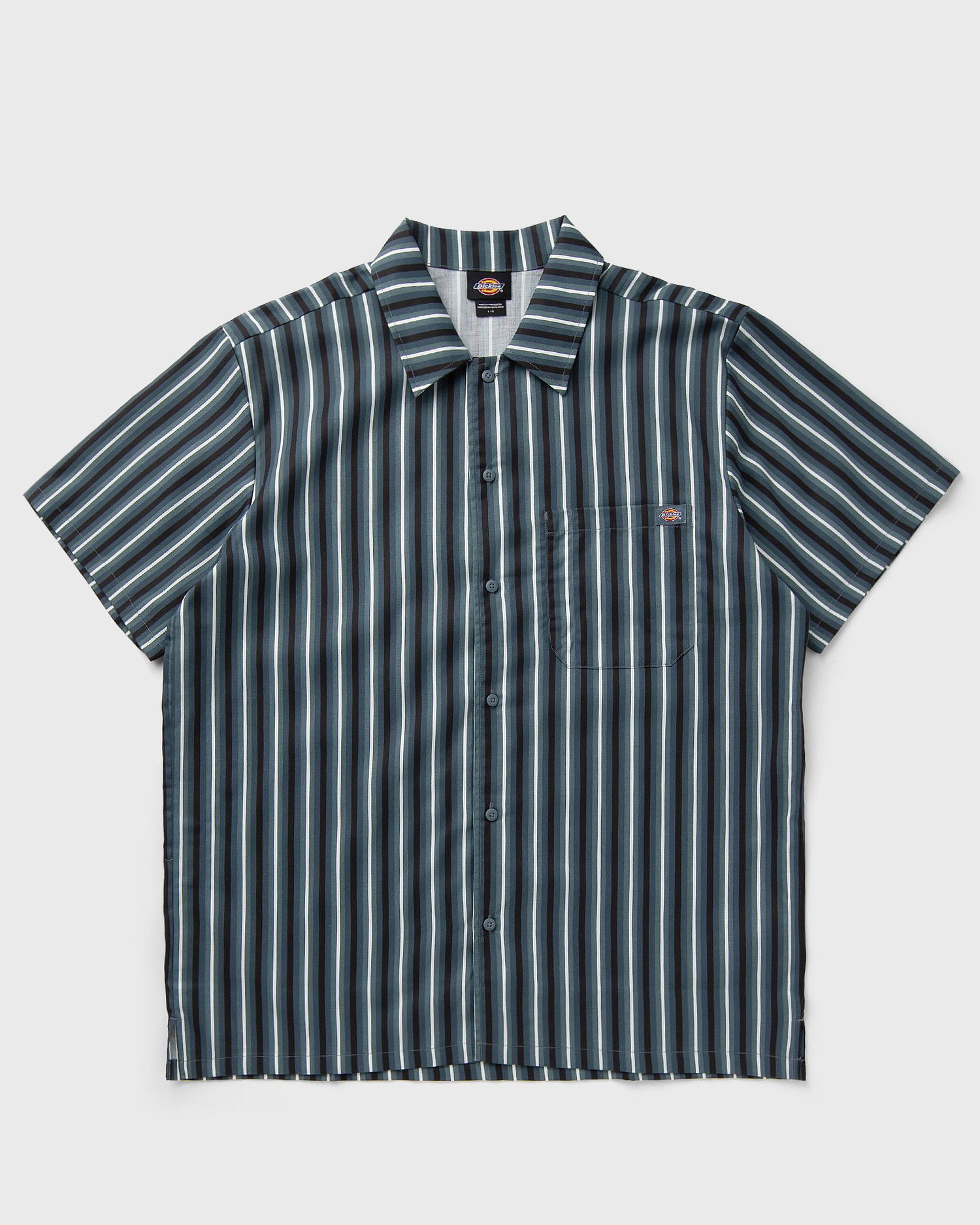Skjorte Dickies Vertical Striped Work Shirt Blå | DK0A87G3G701, 0