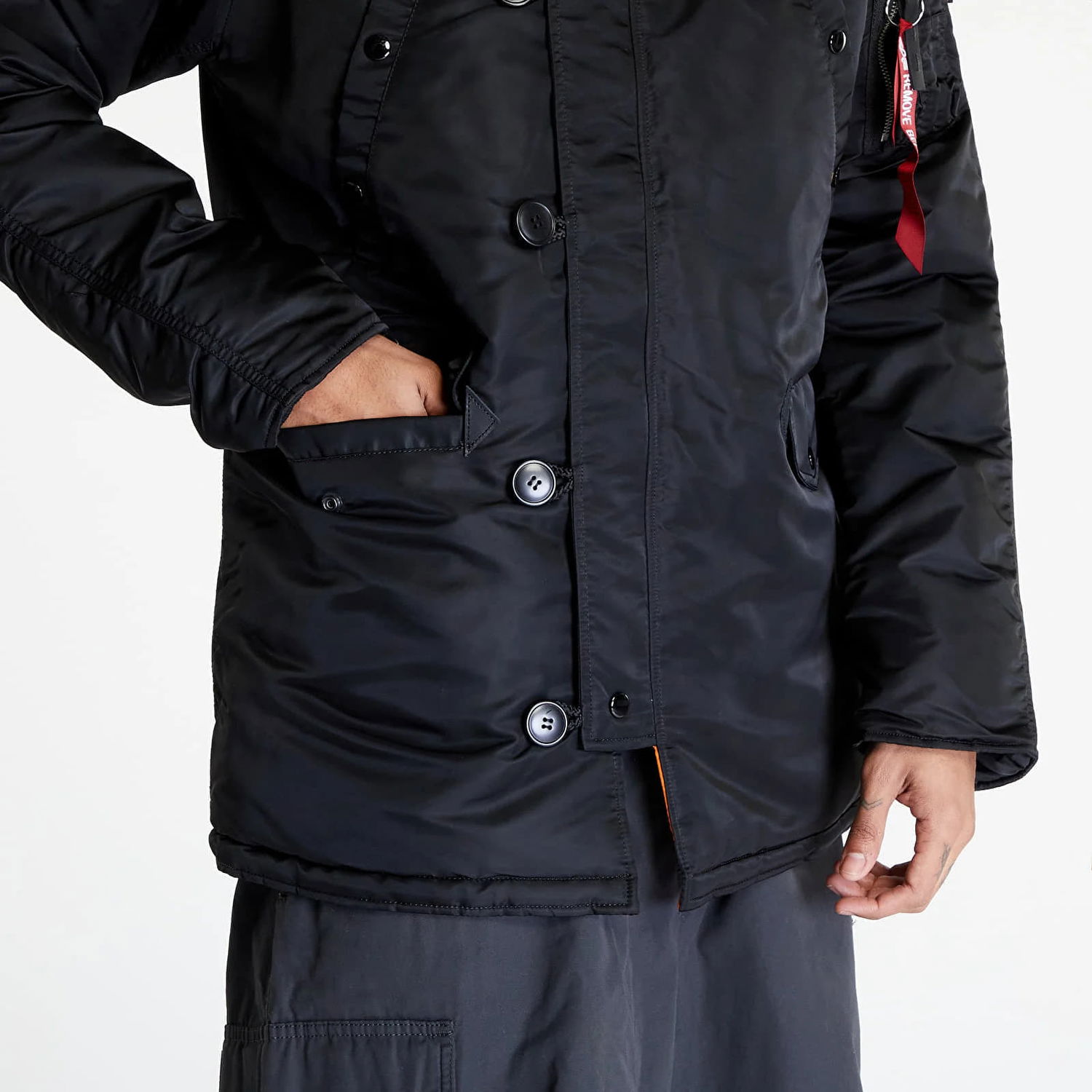 Jakke Alpha Industries N3B VF 59 Black Sort | 103141 03, 1