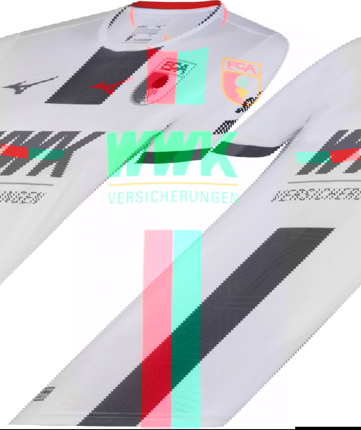 Jersey Mizuno FC Augsburg 2023/24, Hvid | p2gaax25-001, 0