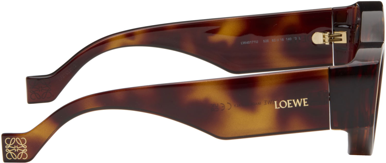 Solbriller Loewe Paula's Ibiza Goggle Cat-Eye Sunglasses Brun | LW40171UW6252E 192337236136, 1