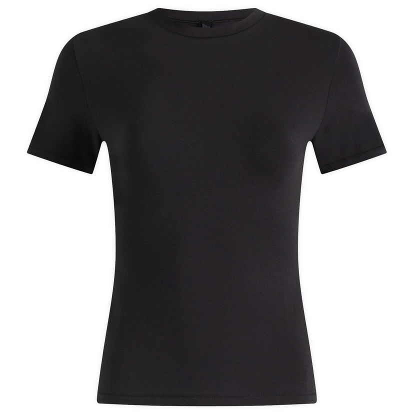 T-shirt SKIMS Cotton Jersey T-Shirt Size Large Sort | AP-TSH-0638-SOOT