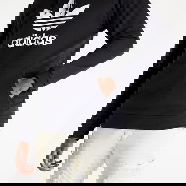 Sweatshirt adidas Originals Adicolor Classics Trefoil Hoodie Sort | IA4883, 1
