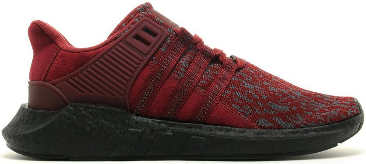 Sneakers og sko adidas Originals EQT Support 93/17 JD Sports Burgundy Suede Bourgogne | AC8169, 0