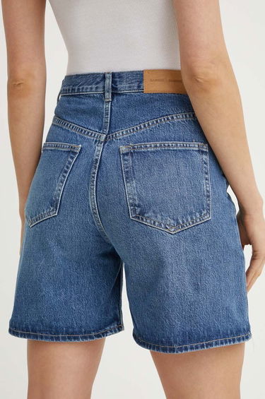 Shorts Samsoe Samsoe Samsoe Samsoe SASHELLY High Waist Shorts Blå | F24200011, 2