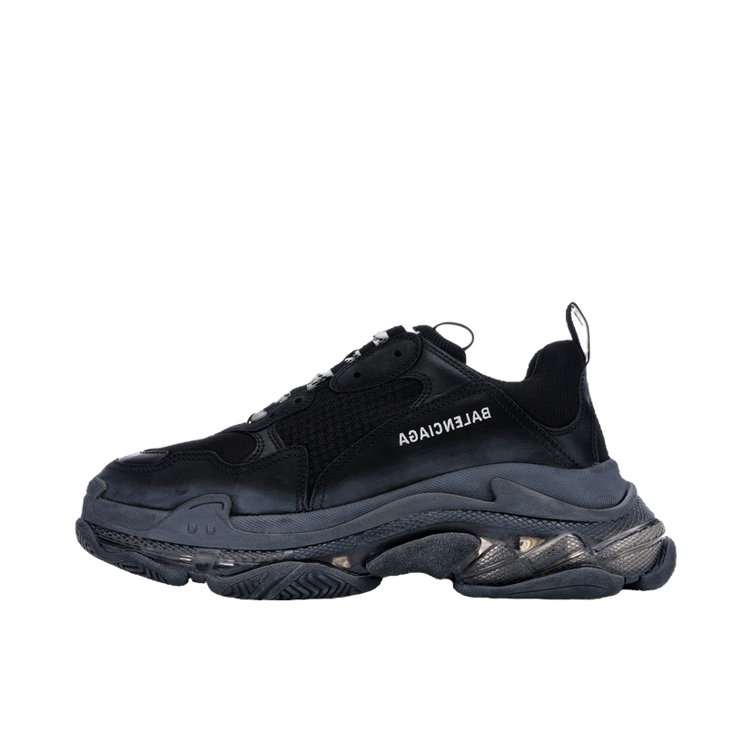Sneakers og sko Balenciaga Triple S Clear Sole Black Sort | 541624 W09O1 1000