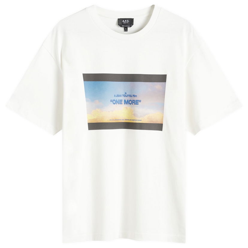 T-shirt A.P.C. Leo T-Shirt Hvid | COHBU-H26406-AAB