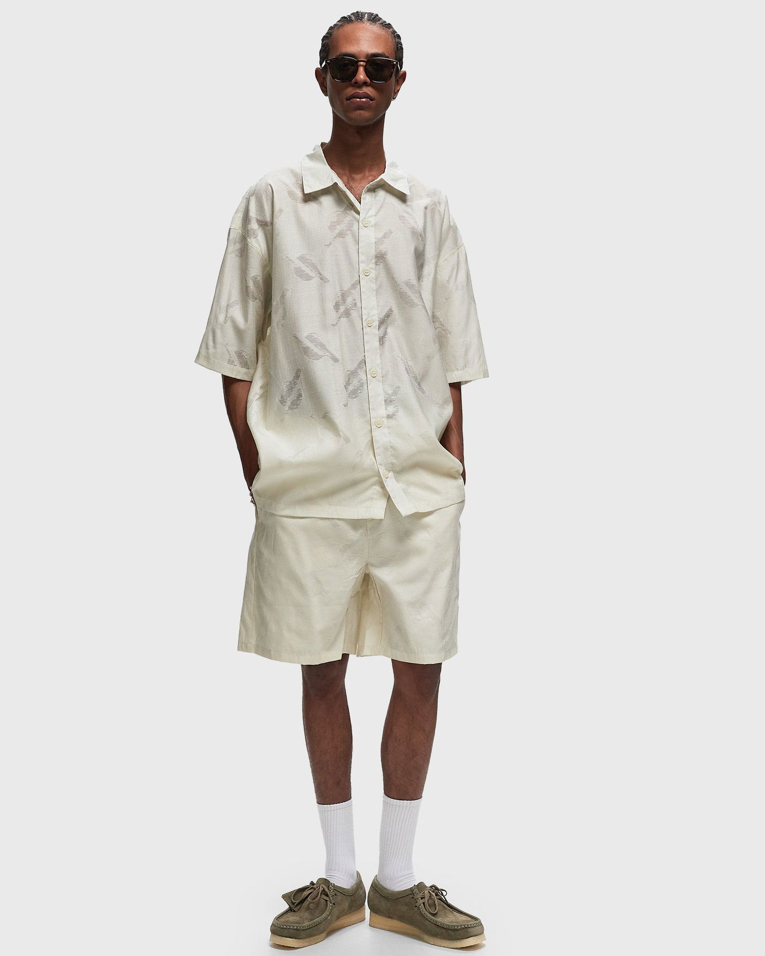 Shorts DAILY PAPER Salim Shorts Hvid | 2413005, 1