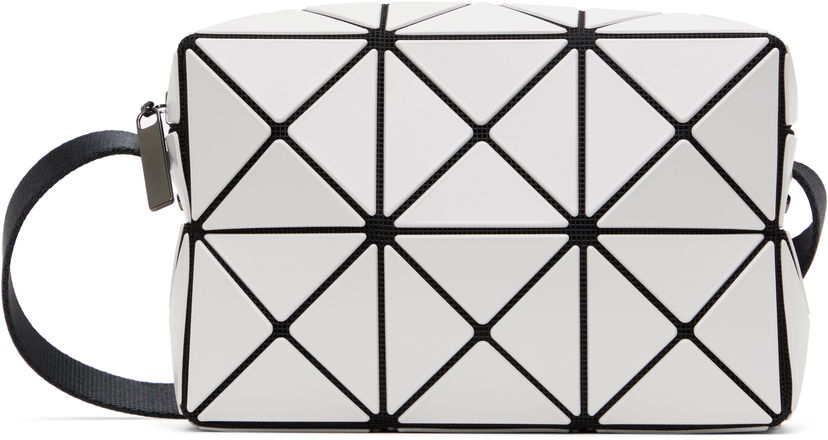 Skuldertaske BAO BAO ISSEY MIYAKE BAO BAO ISSEY MIYAKE Cuboid Crossbody Bag Hvid | BB56AG661