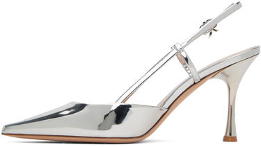 Sneakers og sko Gianvito Rossi Women's Slingback Metallic Pumps Metalisk | G95335.85LAC.MET, 2
