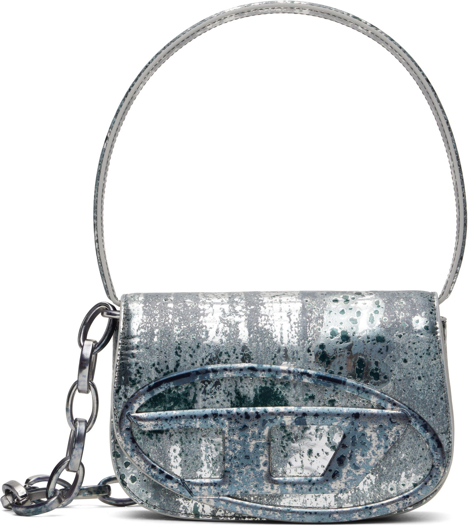 Skuldertaske Diesel 1DR Metallic Shoulder Bag Metalisk | X08396 P8037, 0