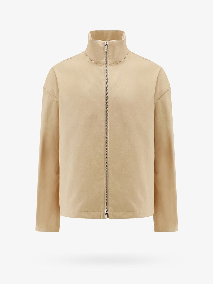 Vindjakke Jil Sander Stand Collar Jacket Beige | J47BN0160J45136260