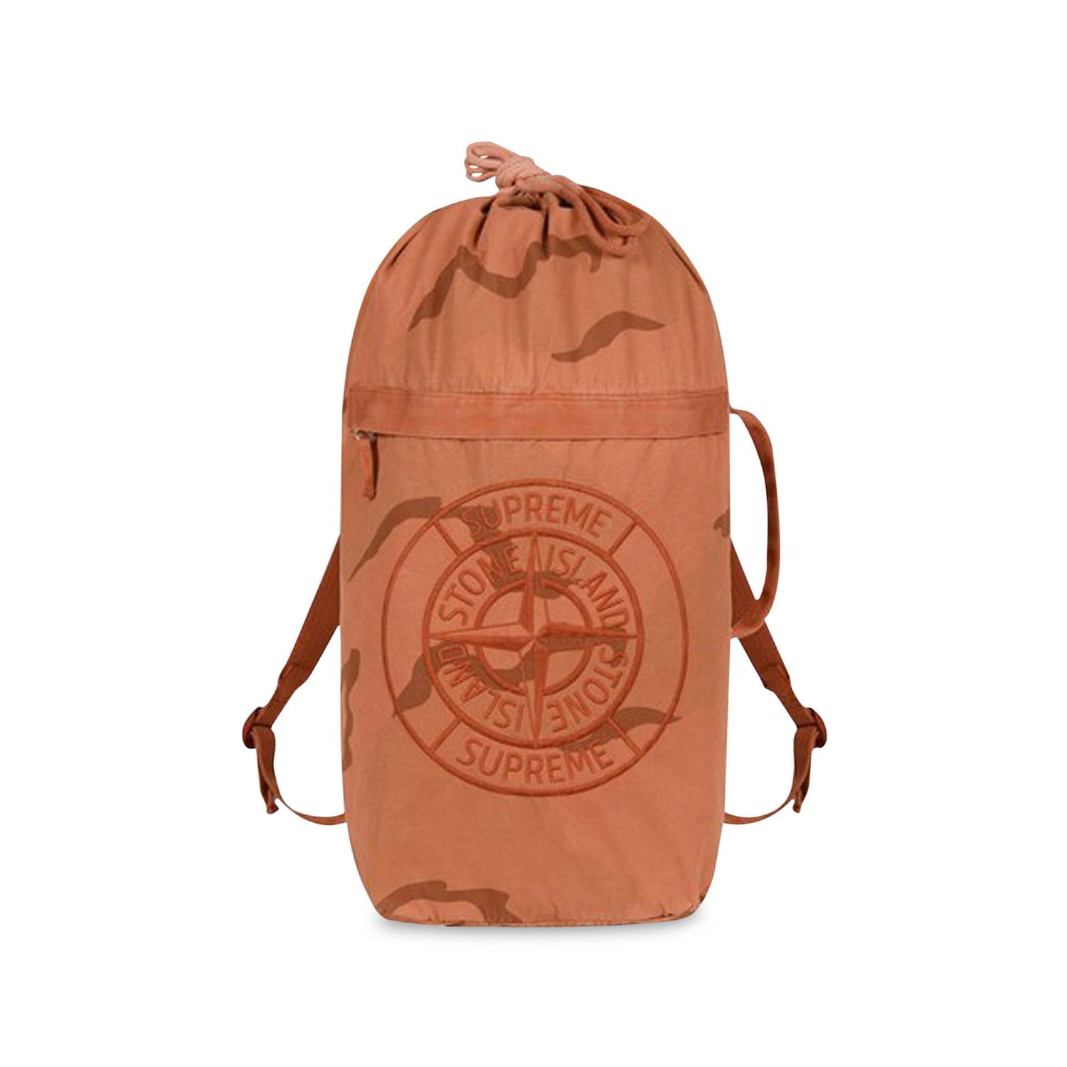 Rygsæk Supreme Stone Island Camo Backpack Orange | SS19B5 CORAL, 1