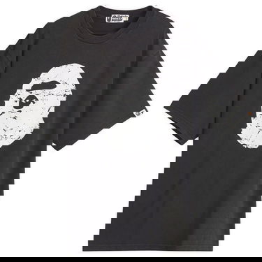 T-shirt BAPE A Bathing Ape Heavy Washed Ape Head Relaxed Fit T-Shirt, Size Large Sort | 001CSL301351M-BLK, 0