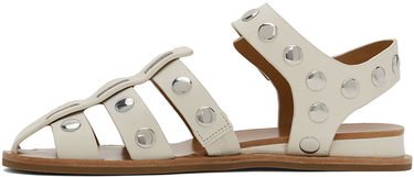 Tøj rag & bone rag & bone Beau Fisherman Sandals Hvid | WFF24PF041LE41, 2