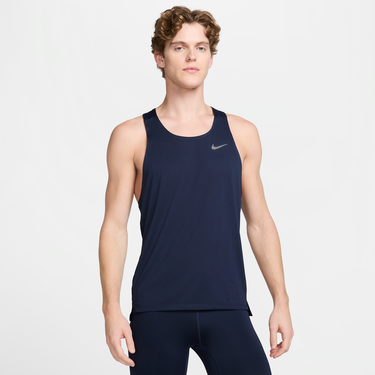 Tanktop Nike Dri-FIT Fast Running Tank Top Mørkeblå | FN4229-451, 0