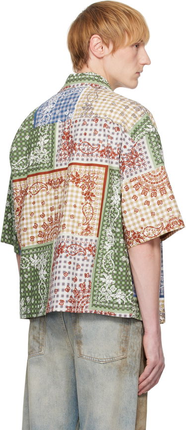 Skjorte Rhude Rhude Bandana Boxy Work Shirt Flerfarvet | RHSS25SR05217, 2