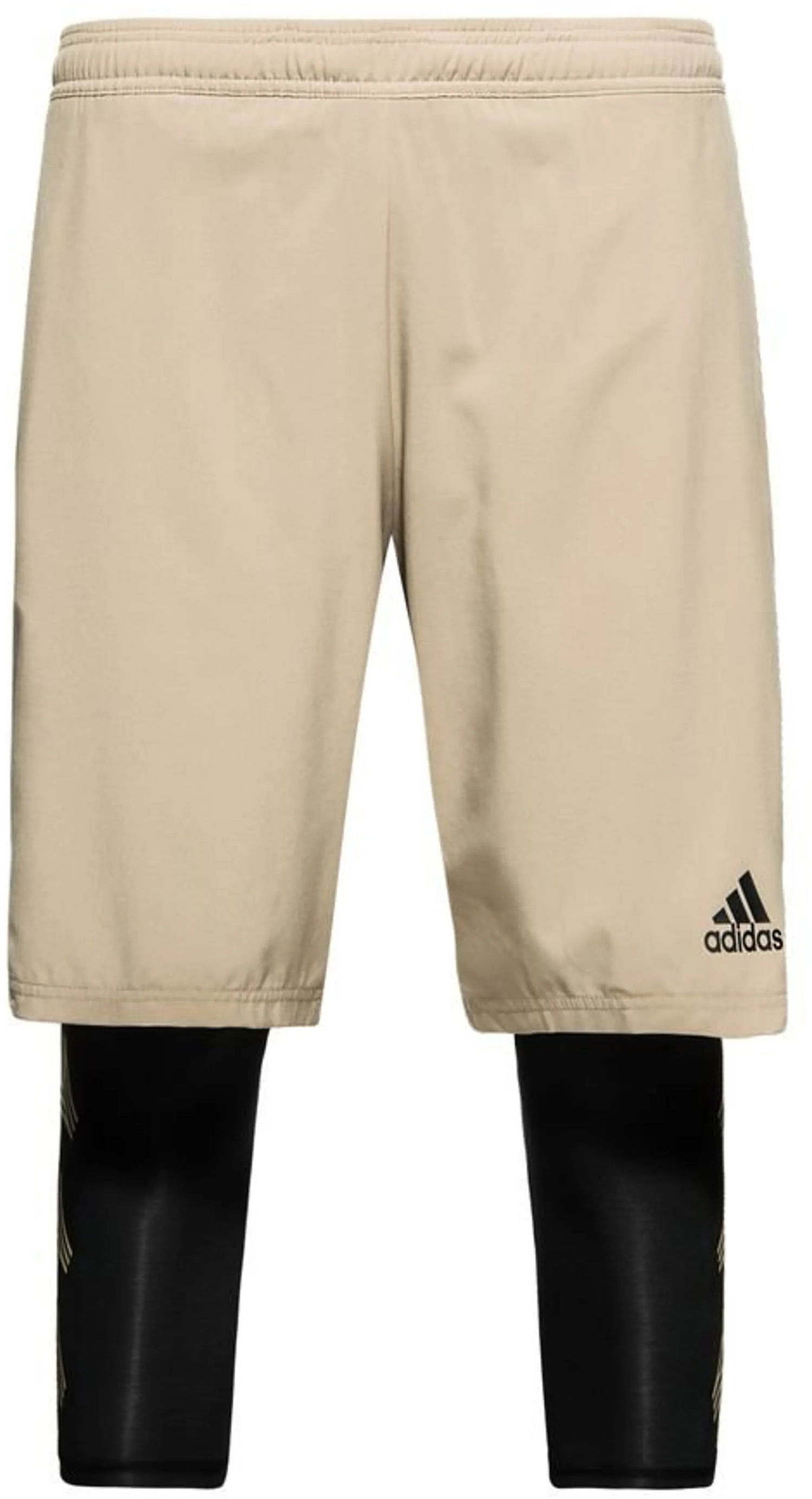 Shorts adidas Originals Player Shorts with Tights Beige | ce0588, 0