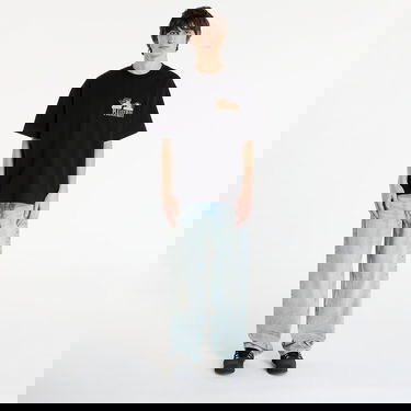 T-shirt Pleasures Dynamic Short Sleeve Crewneck T-Shirt with Cherub Graphic Sort | P25F046-BLACK, 3