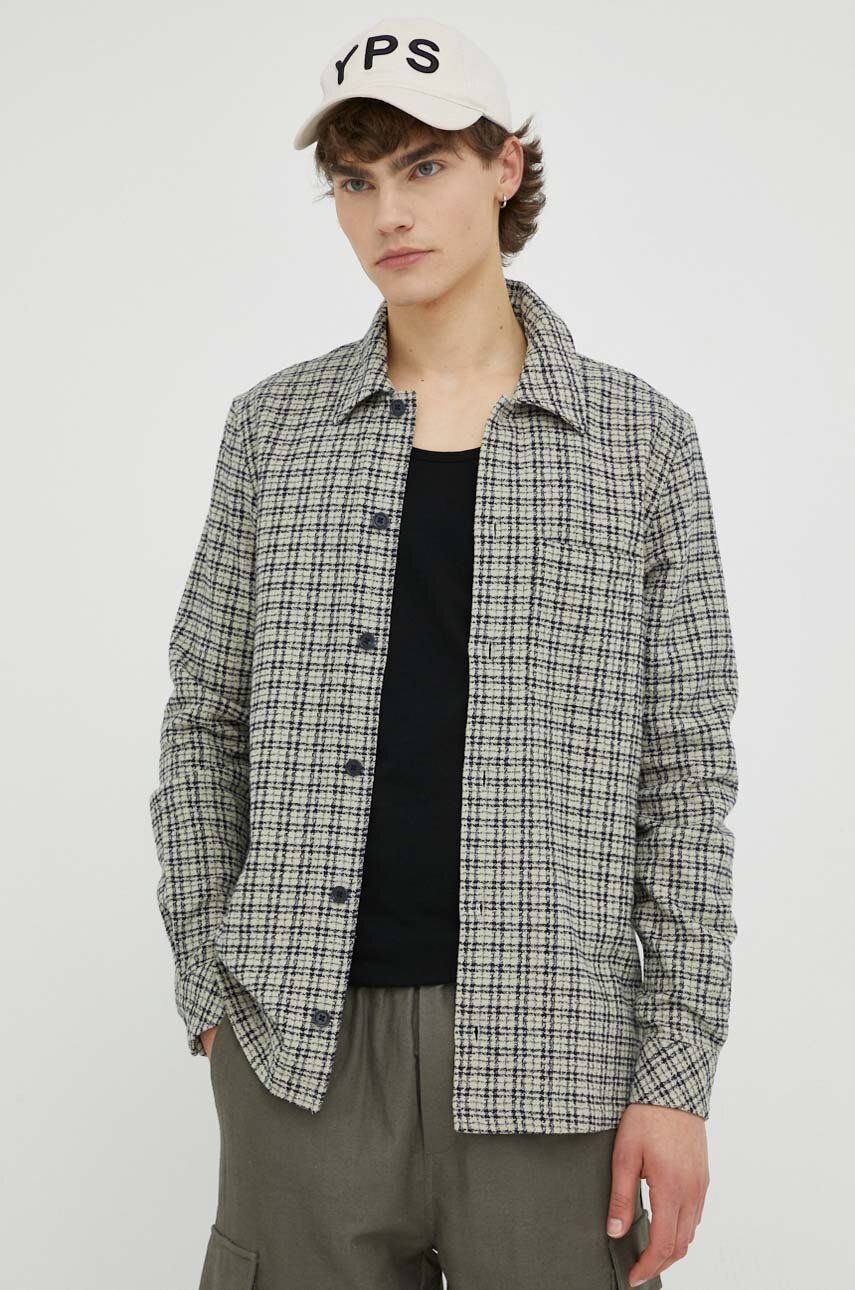 Skjorte Samsoe Samsoe Taka JS Shirt Flerfarvet | M23200061, 0