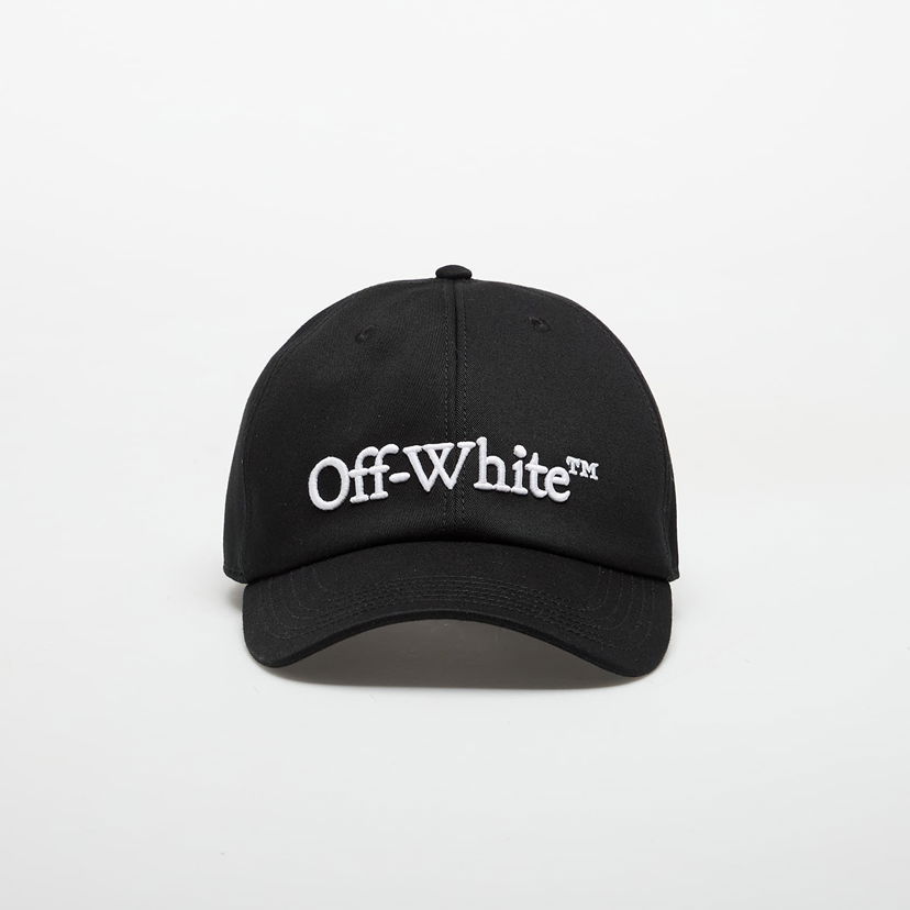 Kasket Off-White Off-White Bookish Baseball Cap Sort | OMLA04AC99FAB0011001