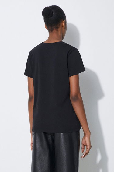 T-shirt Samsoe Samsoe Samsoe Samsoe SOLLY T-Shirt Sort | F00012050, 2