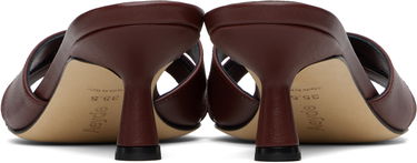 Tilbehør Aeyde Aeyde Vero Leather Mules Bourgogne | A11-HS-PRAR55ST164-SS25-955-007, 1