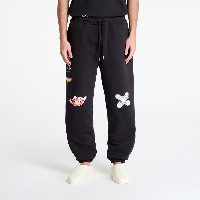 Joggingbukser Footshop FTSHP x Kurňavka Sweatpants Sort | FTSHP_478