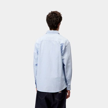 Skjorte Carhartt WIP Carhartt WIP Cassel Long Sleeve Shirt Blå | I035327_7, 1