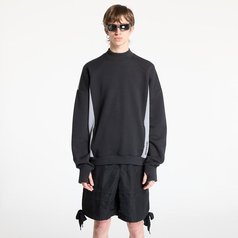 Sweater Reebok French Terry Crewneck Sweatshirt Sort | RMBA00BC99JER0011009