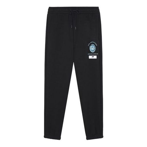 Joggingbukser New Balance Hoops New Money Joggers Sort | MP13928-BK