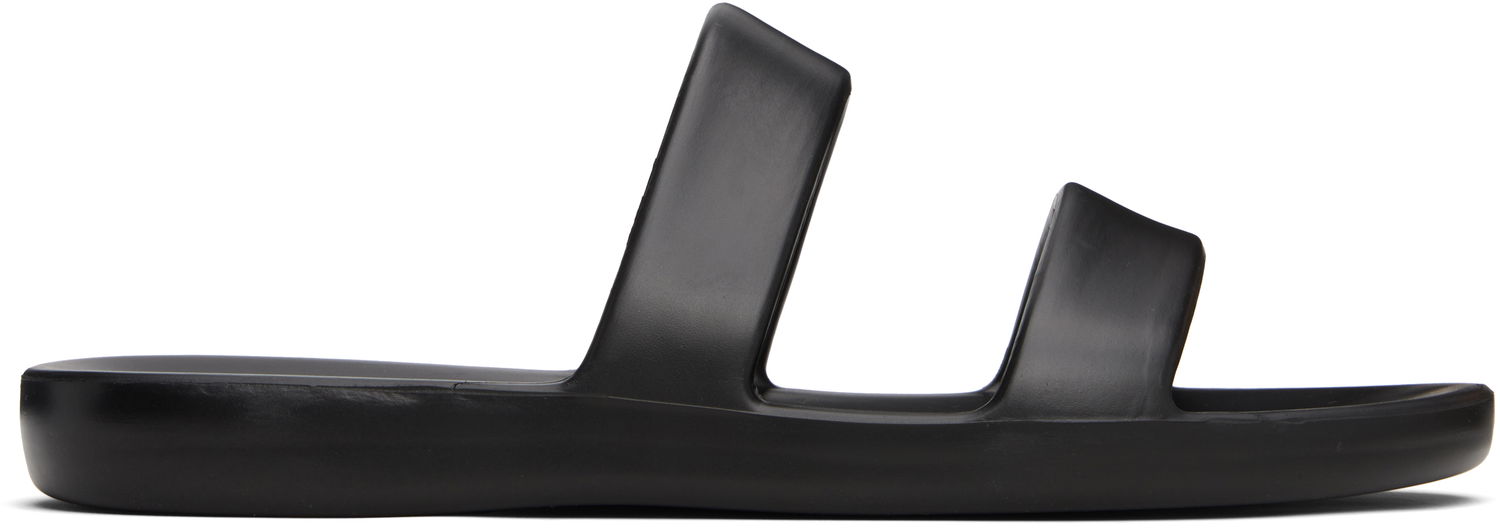 Tøj The Row The Row Foam Sandals Sort | F1609-RC3, 0