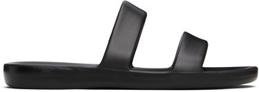 Tøj The Row The Row Foam Sandals Sort | F1609-RC3, 0
