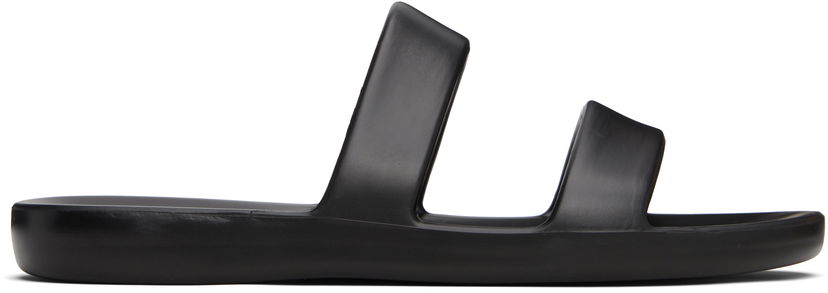 Tøj The Row The Row Foam Sandals Sort | F1609-RC3