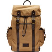 Rygsæk Polo by Ralph Lauren Canvas Leather Backpack Brun | 405913847001, 1