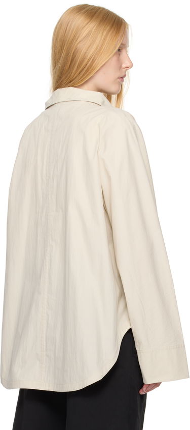 Jakke TOTEME TOTEME Summer Parachute Jacket Beige | 253-WRO0222-FB0427, 2