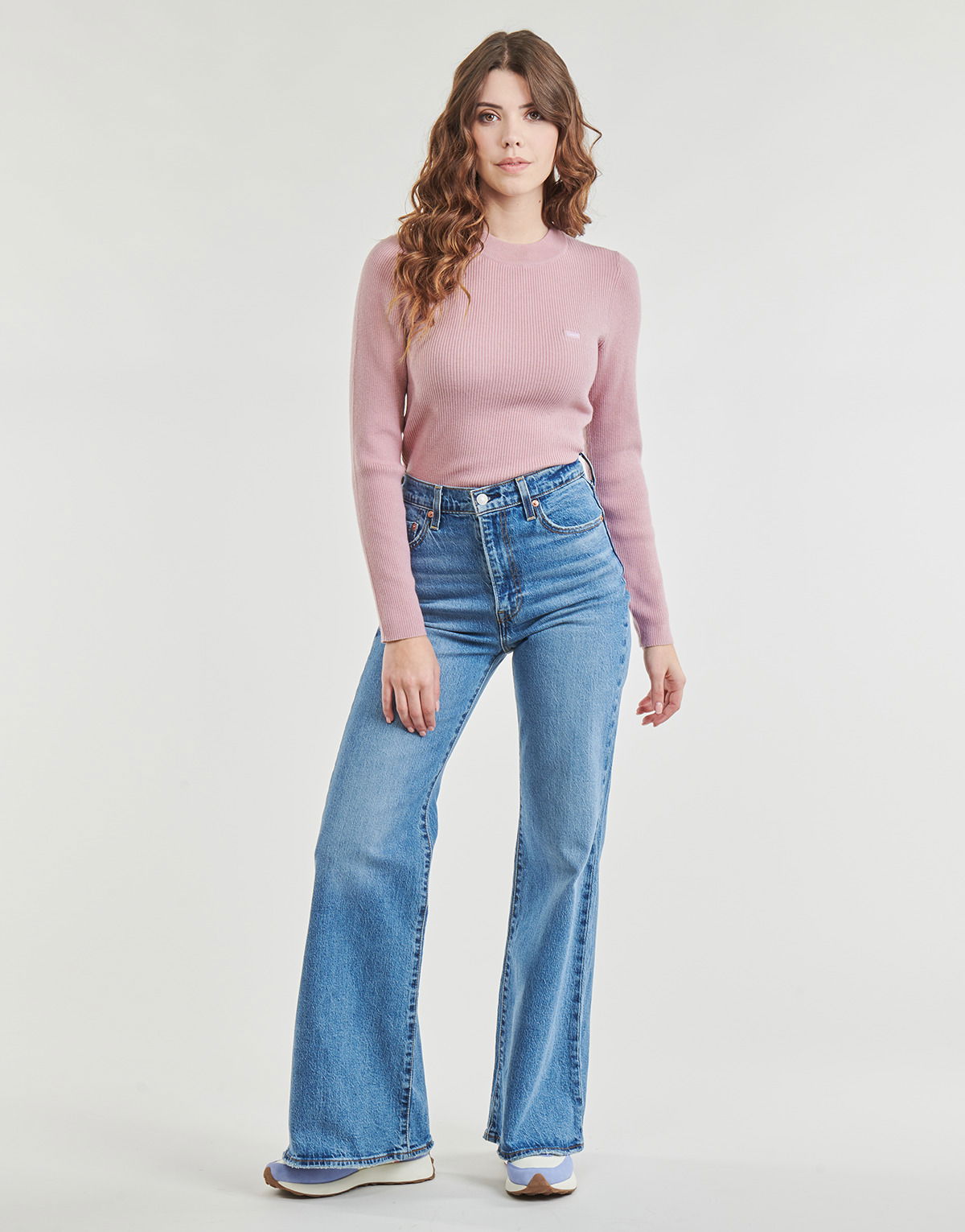 Jeans Levi's Levis RIBCAGE BELLS Blå | A7503-0009, 1