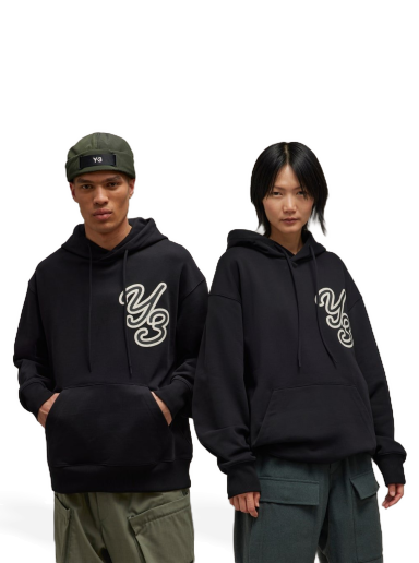 Sweatshirt Y-3 Graphic Logo Sort | IT7523