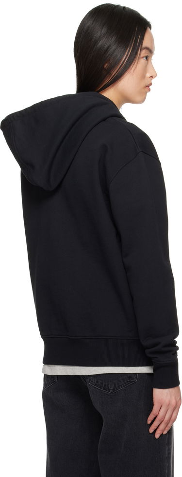 Sweatshirt AMI AMI Paris Classic Ami De Coeur Zip Hoodie 3XL Sort | BFUSW435.730-001, 3