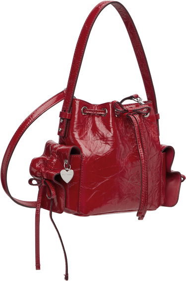 Håndtaske Acne Studios Acne Studios Multipocket Mini Bucket Bag Rød | A10467-, 1