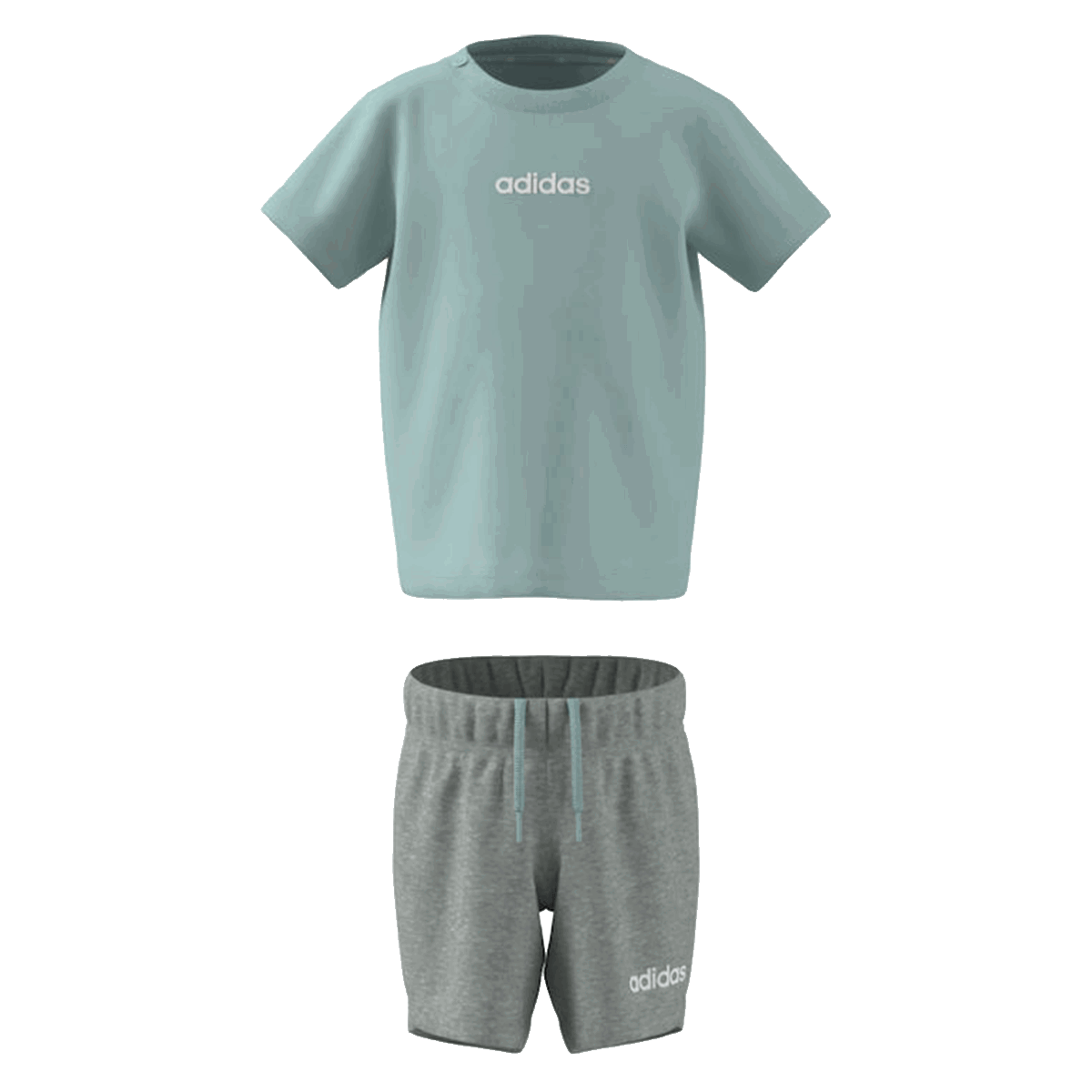 Træningsdragt adidas Originals Essentials T-Shirt and Shorts Set Flerfarvet | JC9743, 0