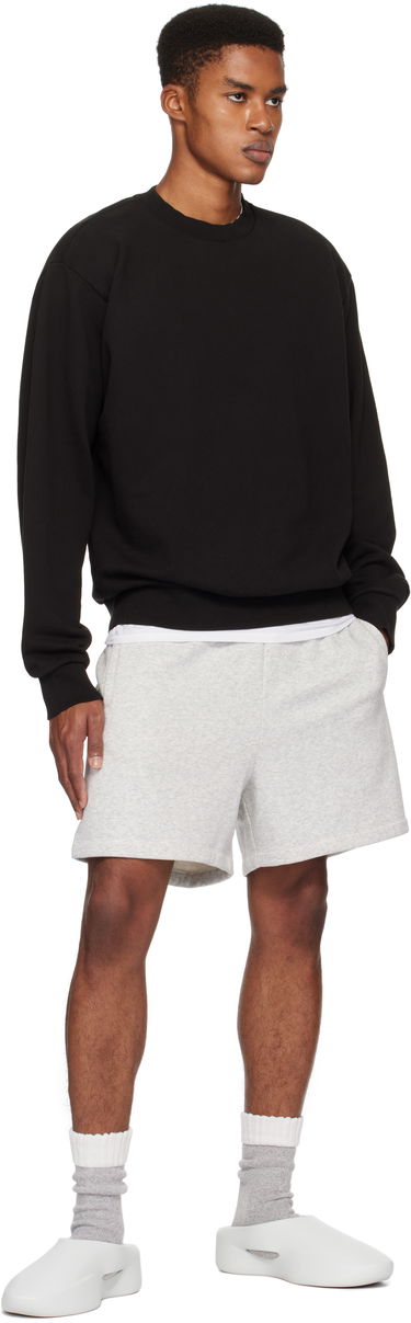 Sweatshirt SKIMS Terry Classic Crewneck Sweatshirt Sort | PL-PLO-6410M, 3