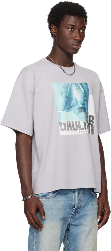 T-shirt Jean Paul Gaultier Jean Paul Gaultier Printed Oversized T-Shirt Grå | 25/03-W-TO293-J001-135557, 1