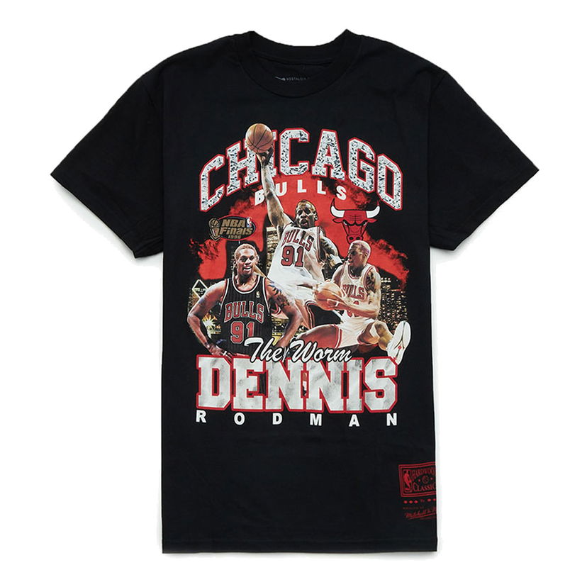 T-shirt Mitchell & Ness NBA Chicago Bulls 'Dennis Rodman' T-Shirt Sort | SS23JYCHR-02-BLACK